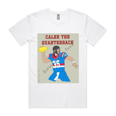 Caleb the Quarterback - Short Sleeve Mens T Thumbnail